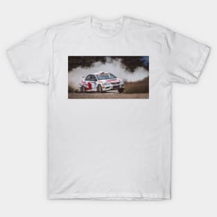 rally car dusty boy T-Shirt